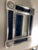 Navy Blue Mexican Blue/Silver Mirror For Sale - Image 8 of 11