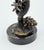 Metal Brass Scarlet Solstice Red Cardinal Perched With Pinecones Figurine Sculpture For Sale - Image 7 of 8