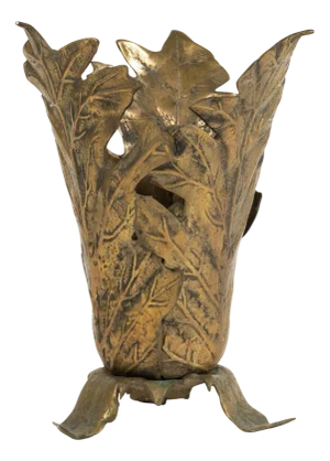 Bronze Umbrella Stand attributed to François Xavier & Claude Lalanne, France, 1970s