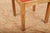 Wooden Stool with Red Seat Cushion from Horgenglarus For Sale - Image 6 of 10