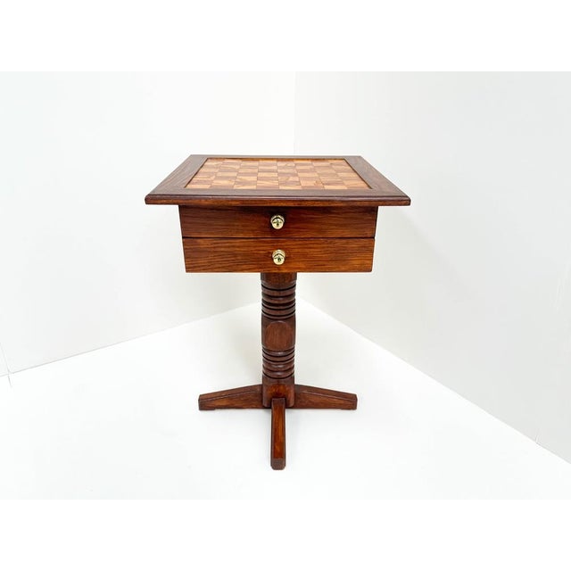 Vintage Chess Table, 1960s For Sale - Image 10 of 10