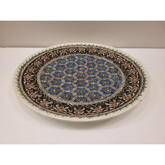 Turkish Ceramic Dish, 1950s For Sale - Image 9 of 18
