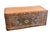Pink Turkish Kilm Slipcovered Upholstered Ottoman For Sale - Image 4 of 12