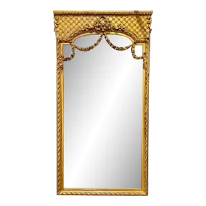French Louis XVI Giltwood Mirror