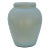 Vintage Sage Matte Glaze Ceramic Urn For Sale