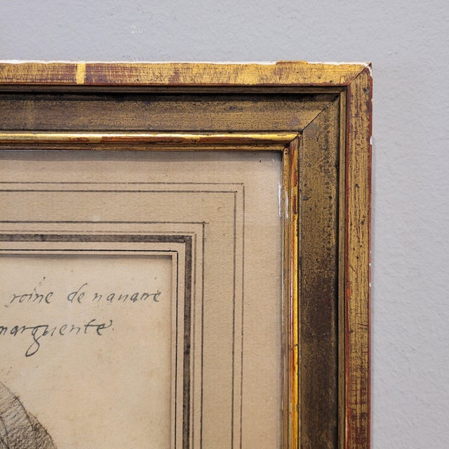 Jean Clouet, La Feü Reine de Navarre Marguerite, 20th Century, LIthograph For Sale - Image 17 of 18