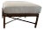 Baker/McGuire Organic Modern Matte Natural Brown Universal Ottoman For Sale