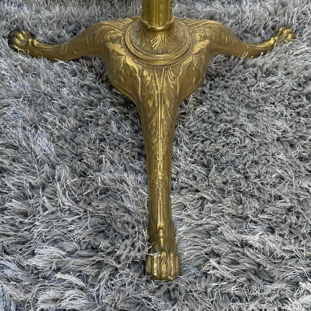 Vintage Baroque-Style Coat Rack in Brass with Hangers and Shoehorn, 1970s, Set of 3 For Sale - Image 13 of 14