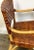 1960s French Modern Bamboo & Woven Saddle Leather Armchair, Circa 1960s For Sale - Image 10 of 13