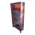 Antique Walnut Globe Wernicke Four Stacking Barrister Bookcase For Sale