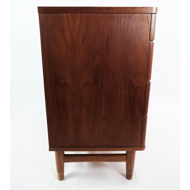 Danish Teak Chest of Drawers, 1960s For Sale - Image 13 of 18