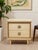 Mid 20th Century Double Drawer Flower Drawer Pull Table For Sale - Image 4 of 12