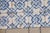 Antique 18th Century Portuguese Blue & White Tiles Set of 61 With Repeating Floral-Geometric Pattern For Sale - Image 12 of 18