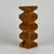 1940s Folk Art Carved Wooden Sculpture in Architectural Geometric Form With Carved Words, Signed For Sale - Image 4 of 8