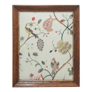Margot Sky Embroidered Panel For Sale