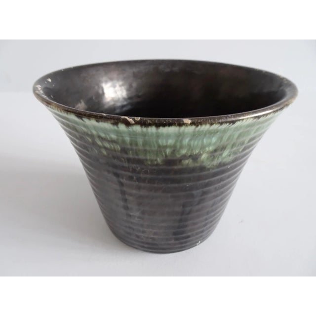 Ceramic Mid-Century German Ceramic Vase and Planter, 1940s, Set of 2 For Sale - Image 7 of 11