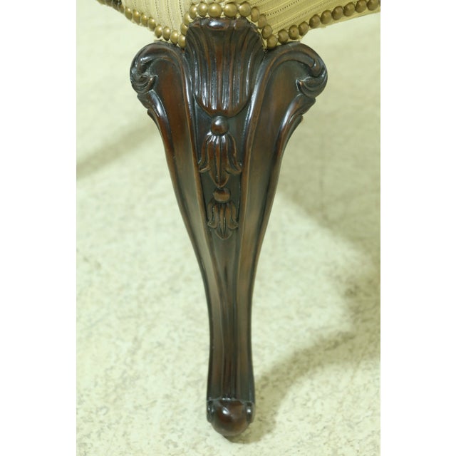 English Set of 8 Georgian Mahogany Ribbon Back Dining Room Chairs For Sale - Image 3 of 13