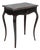 Baroque Style Black Side Table, Late 19th Century For Sale