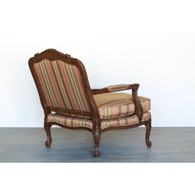 Vintage Pair of French Style Club Chairs by Henredon Chairish