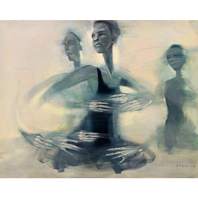 Sanda Skujiņa, Storm, Oil on Canvas, 2012 For Sale - Image 4 of 4