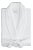 Hotel Waffle Terry Bathrobe in Small/Medium in White For Sale