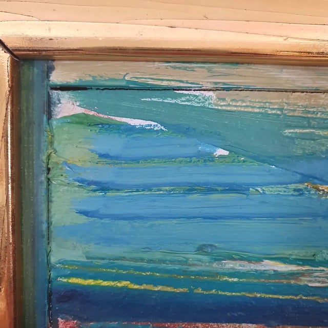 1978 Mid-Century Swedish Modernist Oil Painting by Fredrik Rohde For Sale - Image 13 of 18