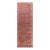 1800s Red Antique Central Asian Khotan East Turkestan Hallway Runner Rug For Sale