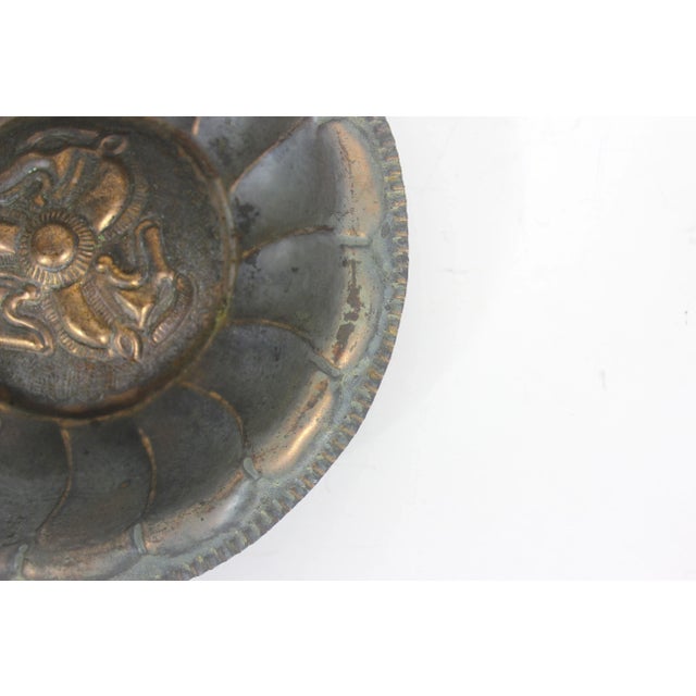 Vintage Copper Wall Plate For Sale - Image 6 of 8