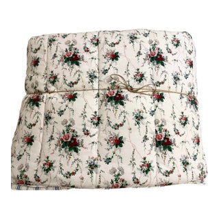 Late 20th Century Ralph Lauren Rare “Elaine Floral” Reversible Queen/Full Comforter Excellent “Mint” Condition For Sale