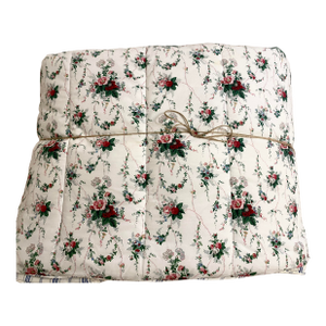 Ralph Lauren Rare “Elaine Floral” Reversible Queen Comforter Late 20th Century Excellent Condition