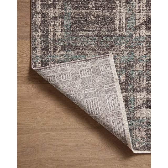 2020s Angela Rose x Loloi Ember Espresso / Multi 2'-3" x 3'-10" Accent Rug For Sale - Image 5 of 6