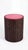 Contemporary Woven Side Table in Wicker and Leather by Auste Ost For Sale - Image 3 of 8