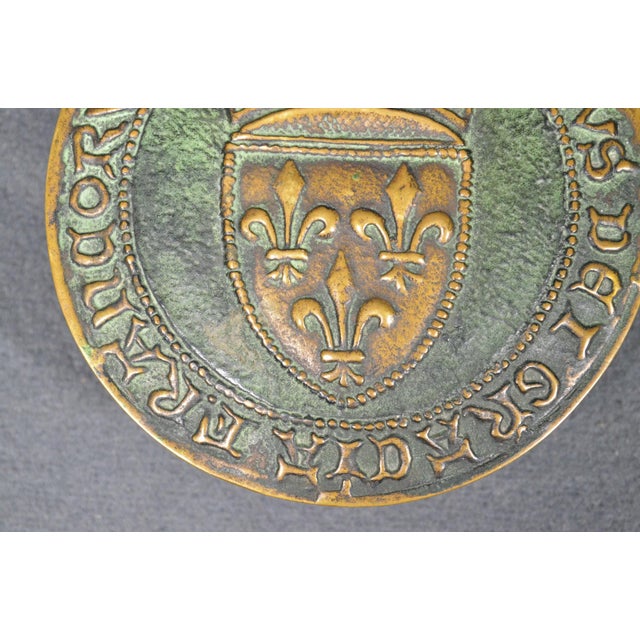 Bronze Max Le Verrier French Art Deco Bronze “Écu D’Or” Lidded Box, Circa 1930 For Sale - Image 8 of 14