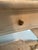 Large Vintage 19th Century French Marble Top Wash Stand - Turned Legs, Backsplash For Sale - Image 10 of 12