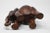 African Wood Hand Carved Elephant For Sale - Image 9 of 11