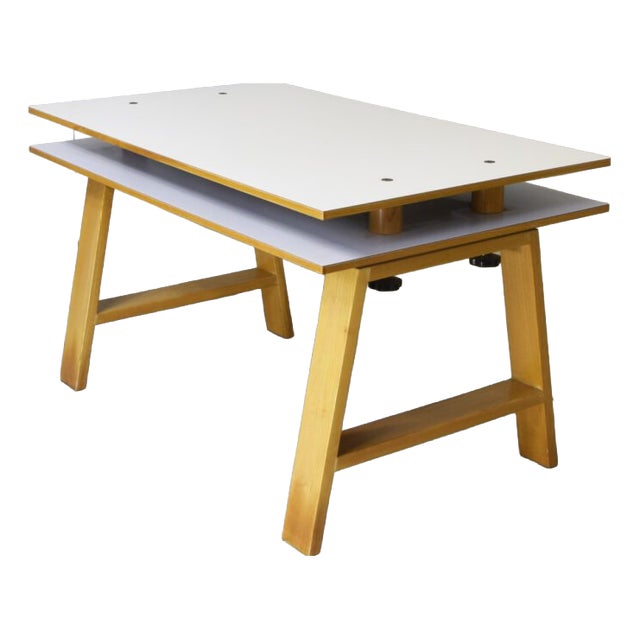 Vintage Italian Desk by Achille Castiglioni, 1980s For Sale