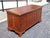 1950s Mid-20th Century American Colonial Revival Solid Wood Paneled Blanket Chest For Sale - Image 5 of 8