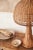 Wood Vintage Inspired Augusta Table Lamp in Woven Rattan For Sale - Image 7 of 9