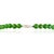 Gemstone Early 21st Century Style Artisan 131 Ct Vibrant Green Jade Round Beaded Strand Necklace, 17" For Sale - Image 7 of 15