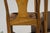 Sheraton-Style Zebrawood and Burl Serpentine Edge Console Table With Matching Zebra Side Chair For Sale - Image 13 of 13