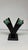 Natural Tsavorite, Turquoise & Diamond Earring in 14k Gold For Sale - Image 4 of 8
