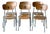 Vintage School Chairs, 1970s, Set of 6 For Sale