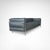 1990s LC3 Down Cushions Y Leather 3-Seater Sofa by Le Corbusier for Cassina, 1990s For Sale - Image 5 of 9