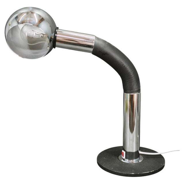 Elbow Table Lamp by E. Bellini for Targetti Sankey, Italy, 1970s For Sale - Image 11 of 11