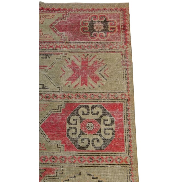 Up for sale is an Authentic Khotan Samarkand Rug 6'1'' X 2'6'', tribal and traditional rug and made with wool on cotton...