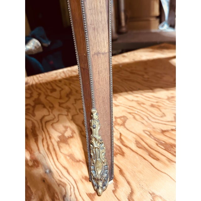 Antique Vernis Martin Vitrine With Hand-Painted Secnes and Ormolu Mounts For Sale - Image 10 of 17