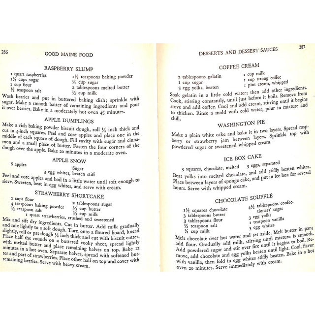 "Good Maine Food" 1940 Mosser, Marjorie For Sale - Image 10 of 11