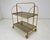 Goldenrod Vintage Folding Serving Cart, 1960s For Sale - Image 8 of 14