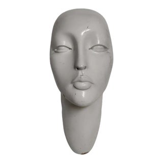 1970s Rare Female Mannequin Face/Head Bust Paris Store Fixture For Sale