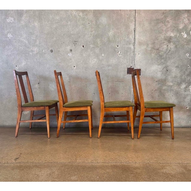 Drexel 1960s Vintage Mid-Century Modern Dining Chairs - Set of 4 For Sale - Image 4 of 5